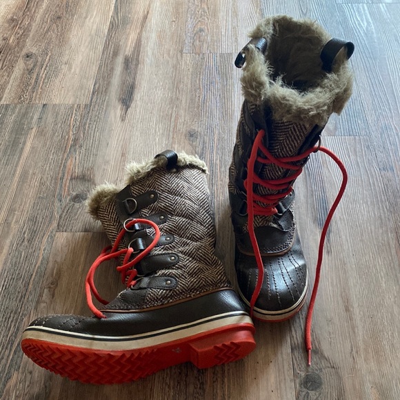 Sorel Shoes - Sorel Tall Chevron Joan of Artic Boots  by
